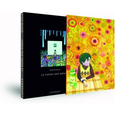 Casterman Le poids des héros (luxe) - Publicité Casterman Le poids des héros (luxe) - Publicité