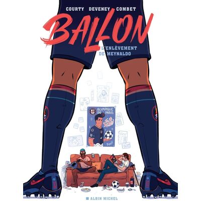 ALBIN MICHEL Ballon ou l'enlèvement de Meynaldo - Publicité ALBIN MICHEL Ballon ou l'enlèvement de Meynaldo - Publicité