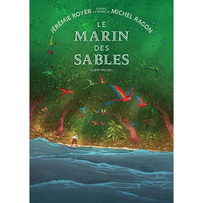 ALBIN MICHEL Le marin des sables - Publicité ALBIN MICHEL Le marin des sables - Publicité