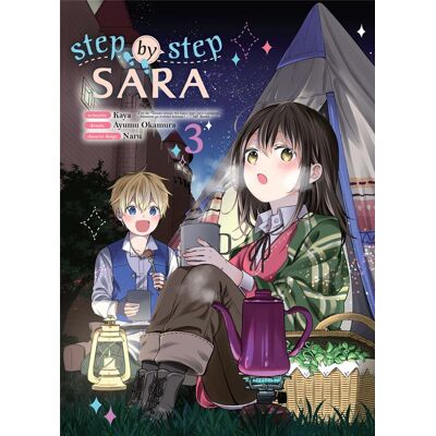 KOMIKKU Step by step Sara tome 3 - Publicité KOMIKKU Step by step Sara tome 3 - Publicité