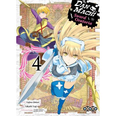 Ototo Danmachi - sword oratoria tome 4 - Publicité Ototo Danmachi - sword oratoria tome 4 - Publicité