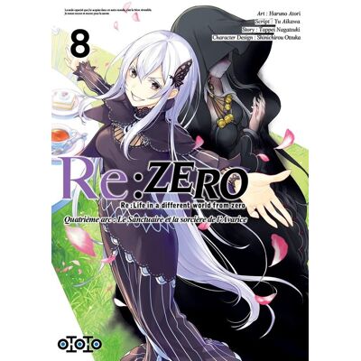 Ototo Re : Zero - quatrième arc tome 8 - Publicité Ototo Re : Zero - quatrième arc tome 8 - Publicité