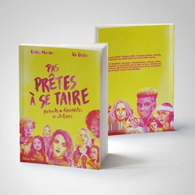 LAPIN Pas prêtes à se taire - Portraits de féministes en citations - Publicité LAPIN Pas prêtes à se taire - Portraits de féministes en citations - Publicité