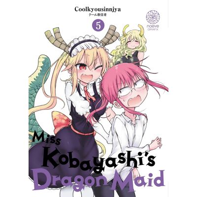 Noeve Grafx Miss Kobayashi's dragon maid tome 5 - Publicité Noeve Grafx Miss Kobayashi's dragon maid tome 5 - Publicité