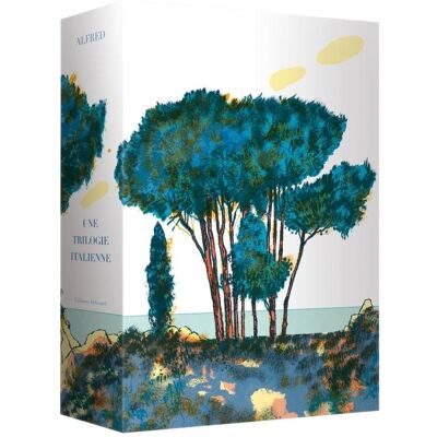 Delcourt Trilogie italienne - coffret - Publicité Delcourt Trilogie italienne - coffret - Publicité