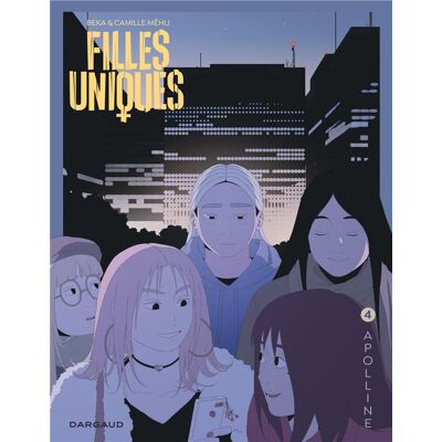 Dargaud Filles uniques tome 4 - Publicité Dargaud Filles uniques tome 4 - Publicité
