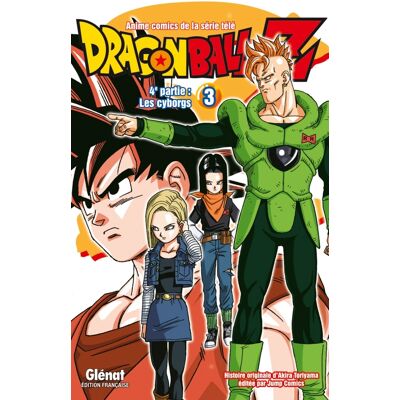 Glénat dragon ball Z - cycle 4 tome 3 - Publicité Glénat dragon ball Z - cycle 4 tome 3 - Publicité