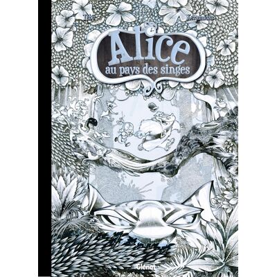 Glénat Alice au pays des singes - tirage de tête tome 1 - Publicité Glénat Alice au pays des singes - tirage de tête tome 1 - Publicité