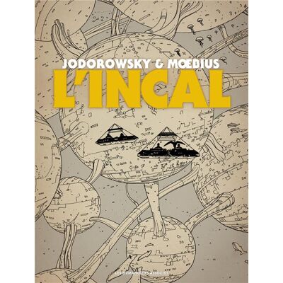 HUMANOIDES ASSOCIES L'incal - intégrale noir et blanc - Publicité HUMANOIDES ASSOCIES L'incal - intégrale noir et blanc - Publicité
