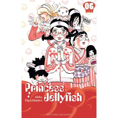 Delcourt princess Jellyfish tome 6 - Publicité Delcourt princess Jellyfish tome 6 - Publicité