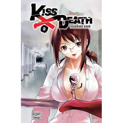Delcourt Kiss X death tome 2 - Publicité Delcourt Kiss X death tome 2 - Publicité