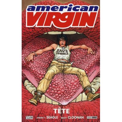PANINI american virgin tome 1 - tête - Publicité PANINI american virgin tome 1 - tête - Publicité