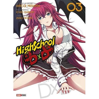 PANINI high school DxD tome 3 - Publicité PANINI high school DxD tome 3 - Publicité