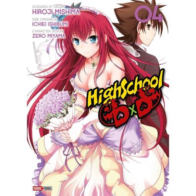 PANINI High School DxD Tome 4 - Publicité PANINI High School DxD Tome 4 - Publicité