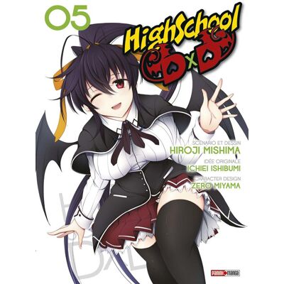 PANINI high school DXD tome 5 - Publicité PANINI high school DXD tome 5 - Publicité