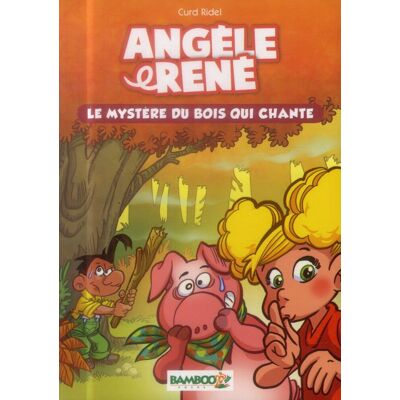 BAMBOO Angèle et René tome 1 - roman - Publicité BAMBOO Angèle et René tome 1 - roman - Publicité