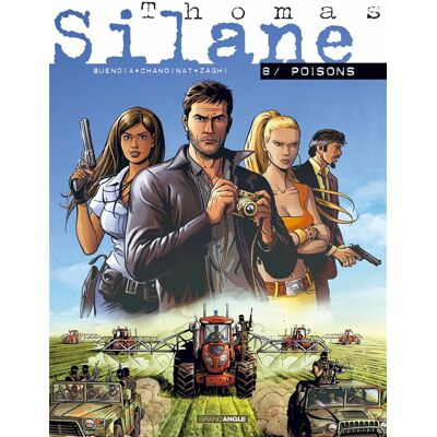 BAMBOO Thomas Silane tome 8 - Poisons - Publicité BAMBOO Thomas Silane tome 8 - Poisons - Publicité