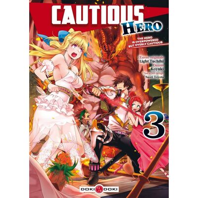 Bamboo Cautious hero tome 3 - Publicité Bamboo Cautious hero tome 3 - Publicité