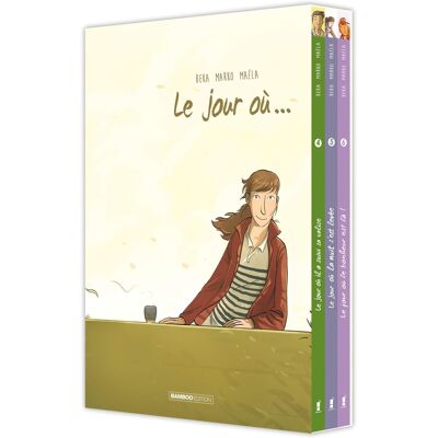 Bamboo Le jour où - coffret tomes 4 à 6 - Publicité Bamboo Le jour où - coffret tomes 4 à 6 - Publicité