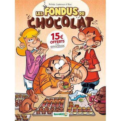 BAMBOO Les fondus du chocolat tome 1 (op 2021) - Publicité BAMBOO Les fondus du chocolat tome 1 (op 2021) - Publicité