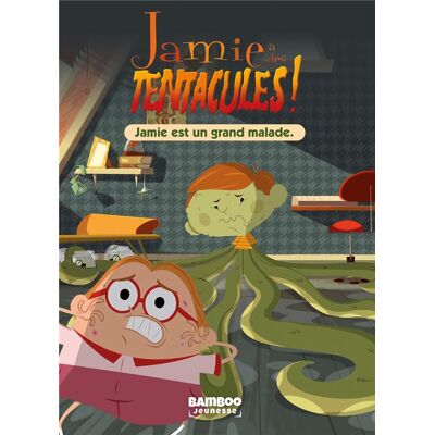 BAMBOO Jamie a des tentacules - roman tome 1 - Publicité BAMBOO Jamie a des tentacules - roman tome 1 - Publicité
