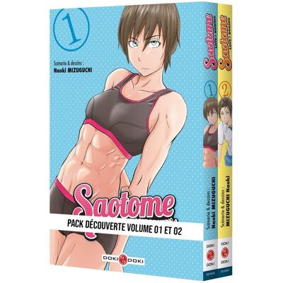 BAMBOO Saotome - pack découverte tomes 1 et 2 - Publicité BAMBOO Saotome - pack découverte tomes 1 et 2 - Publicité