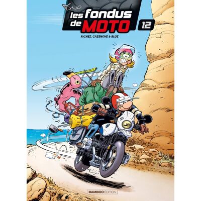 Bamboo Les fondus de moto tome 12 - Publicité Bamboo Les fondus de moto tome 12 - Publicité