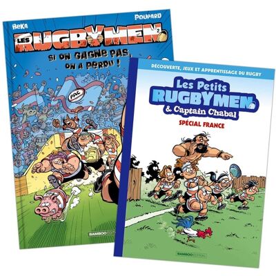 Bamboo Les rugbymen tome 2 + cahier d'activités - Publicité Bamboo Les rugbymen tome 2 + cahier d'activités - Publicité