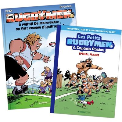 Bamboo Les rugbymen tome 19 + cahier d'activités - Publicité Bamboo Les rugbymen tome 19 + cahier d'activités - Publicité