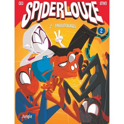 Éditions Jungle Spiderlouze tome 2 - Publicité Éditions Jungle Spiderlouze tome 2 - Publicité