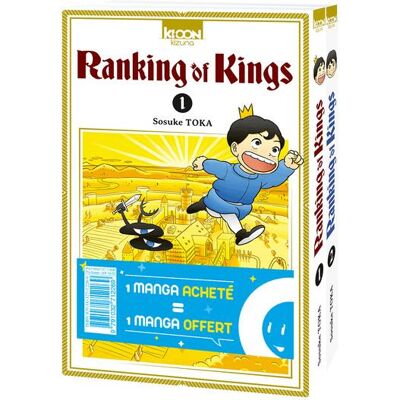 KI-OON Ranking of kings - pack découverte tomes 1 et 2 - Publicité KI-OON Ranking of kings - pack découverte tomes 1 et 2 - Publicité