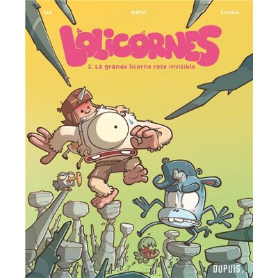 Dupuis Lolicornes tome 2 - Publicité Dupuis Lolicornes tome 2 - Publicité
