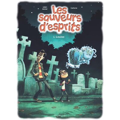 Dupuis Les sauveurs d'esprits tome 1 - Publicité Dupuis Les sauveurs d'esprits tome 1 - Publicité