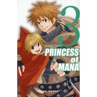 MANA BOOKS Princess of Mana tome 3 - Publicité MANA BOOKS Princess of Mana tome 3 - Publicité