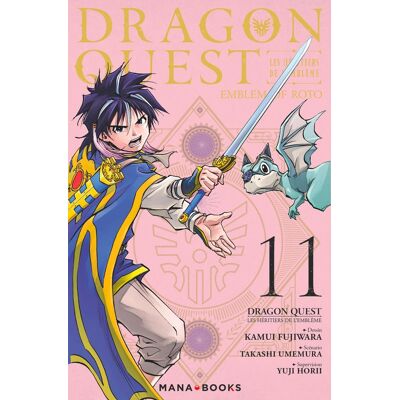 Mana Books Dragon quest - les héritiers de l'emblême tome 11 - Publicité Mana Books Dragon quest - les héritiers de l'emblême tome 11 - Publicité