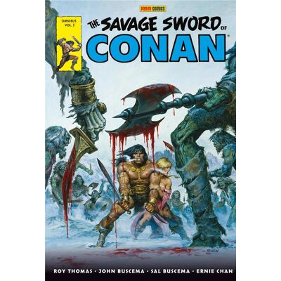 Panini The savage sword of Conan tome 3 - Publicité Panini The savage sword of Conan tome 3 - Publicité