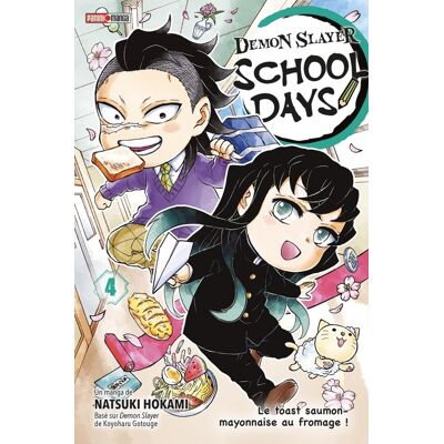 Panini Demon slayer school days tome 4 - Publicité Panini Demon slayer school days tome 4 - Publicité