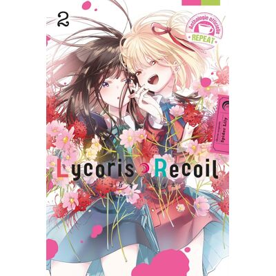 Panini Lycoris recoil - repeat tome 2 - Publicité Panini Lycoris recoil - repeat tome 2 - Publicité