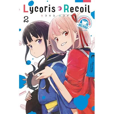 PANINI Lycoris recoil - reload tome 2 - Publicité PANINI Lycoris recoil - reload tome 2 - Publicité
