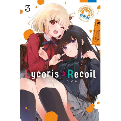 PANINI Lycoris recoil - repeat tome 3 - Publicité PANINI Lycoris recoil - repeat tome 3 - Publicité