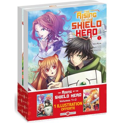BAMBOO The rising of the shield hero - pack tomes 1 et 2 - Publicité BAMBOO The rising of the shield hero - pack tomes 1 et 2 - Publicité