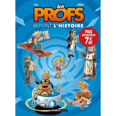 Bamboo Les profs refont l'Histoire tome 1 (prix découverte) - Publicité Bamboo Les profs refont l'Histoire tome 1 (prix découverte) - Publicité
