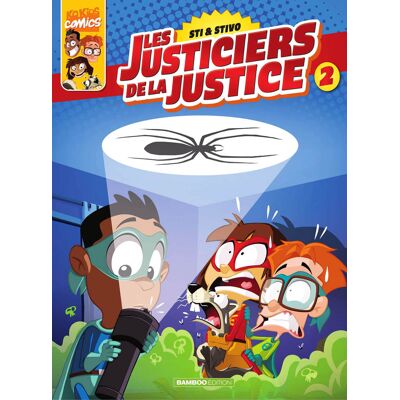 BAMBOO Les Justiciers de la justice tome 2 - Publicité BAMBOO Les Justiciers de la justice tome 2 - Publicité
