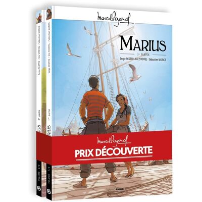 Bamboo Marius - pack découverte tomes 1 et 2 - Publicité Bamboo Marius - pack découverte tomes 1 et 2 - Publicité