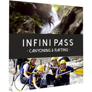 Cap Adrénaline Infini Pass Canyoning & Rafting - Publicité Cap Adrénaline Infini Pass Canyoning & Rafting - Publicité