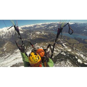Cap Adrénaline Baptême en Parapente à ski à Réallon - Publicité Cap Adrénaline Baptême en Parapente à ski à Réallon - Publicité