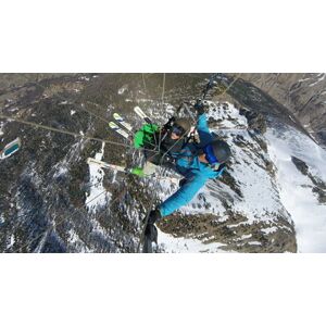 Cap Adrénaline Baptême en Parapente à ski depuis la station des Orres - Hautes-Alpes - Publicité Cap Adrénaline Baptême en Parapente à ski depuis la station des Orres - Hautes-Alpes - Publicité