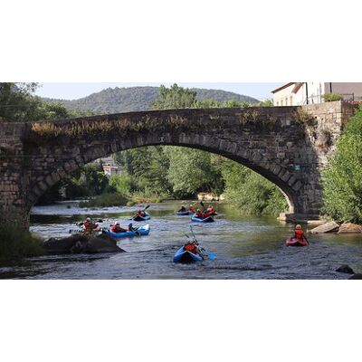 Cap Adrénaline Canoë kayak sur l'Aude à Quillan - Publicité Cap Adrénaline Canoë kayak sur l'Aude à Quillan - Publicité