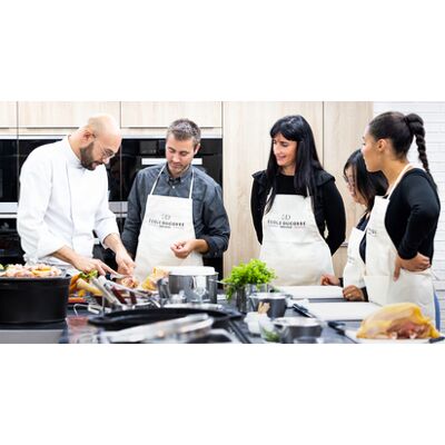 Cap Adrénaline Atelier culinaire à l'École Ducasse Paris Studio - Publicité Cap Adrénaline Atelier culinaire à l'École Ducasse Paris Studio - Publicité