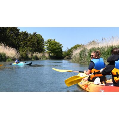 Cap Adrénaline Descente de rivière en kayak près de Deauville - Publicité Cap Adrénaline Descente de rivière en kayak près de Deauville - Publicité